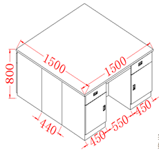 Customization and Advanced Configurations of the YR06013-10 304 Stainless Steel Laboratory Work Bench