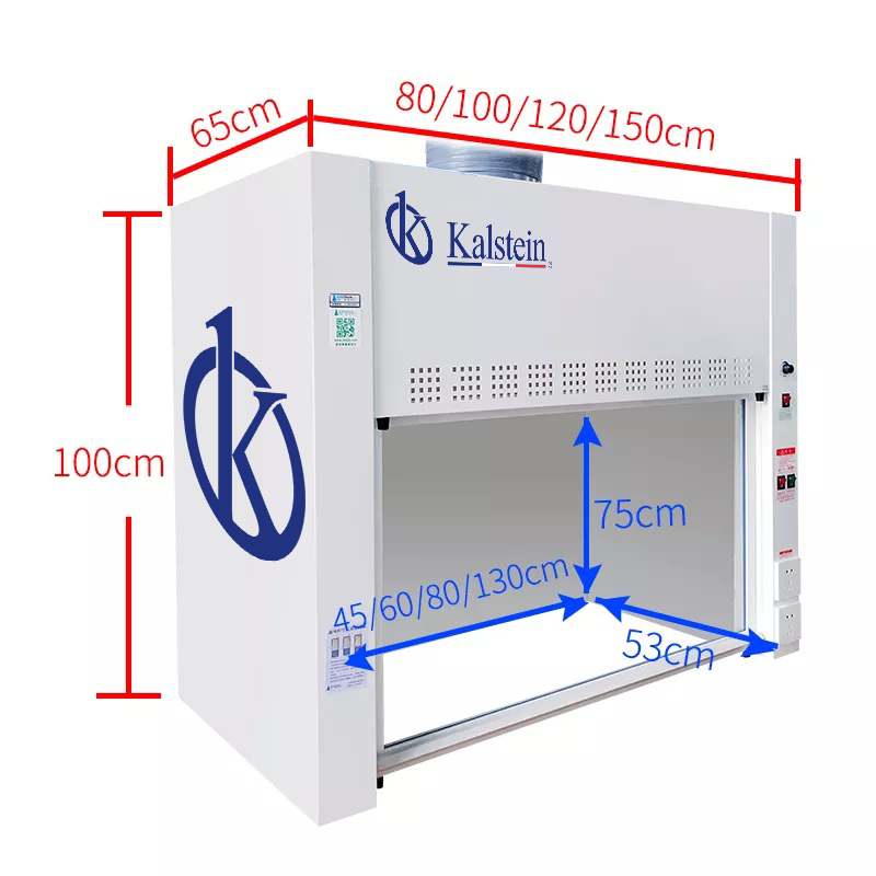 Epoxy-Coated Steel Basic Chemical Laboratory Fume Hood YR05808 // YR05812 – 1