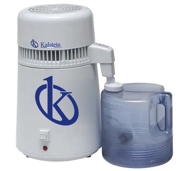 How is the water distiller composed?